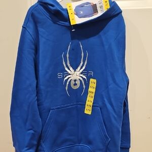 Spyder Kid's Blue Hoodie